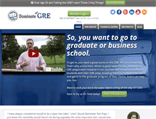 Tablet Screenshot of dominatethegre.com